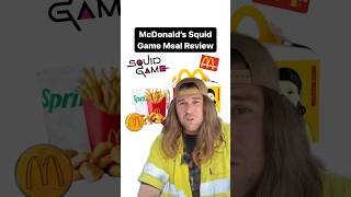 Maccas Squid Game Meal Review russeats mcdonalds food aussie maccas mcdonaldsau squidgame [upl. by Yffub]