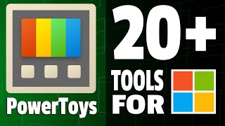 The BEST Tools for Windows  PowerToys Tutorial [upl. by Anesuza]