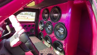 Pinkys Bass Room 8 Deaf Bonce SA415s On 80000 Watts [upl. by Sheelah]