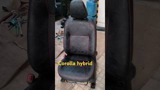 Corolla hybrid  car seat cover design  shadhinmotor shorts shortvideo youtube [upl. by Idieh]