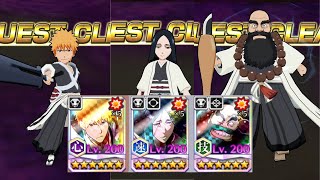 55 Max Transcended Ichigo Yachiru Ichibe Solo Melee Soul Reaper Very Hard Guild Quest [upl. by Ribble]