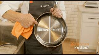 How to Clean Stainless Steel Cookware  Tips for Cleaning Hestan Cookware [upl. by Htebyram]