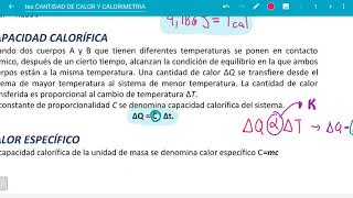 Cantidad de Calor y Calorimetría [upl. by Blodget]