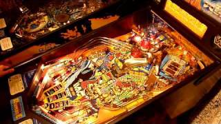 WWF Royal Rumble Pinball by Data East GAMEPLAY [upl. by Gnut]