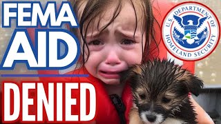 FEMA AID DENIED North Carolina Residents Abandoned LIVE [upl. by Shute]