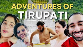 Tirupati Vlog with Janhvi Kapoor Shikhar Pahariya amp Orry 📹 [upl. by Ongun24]