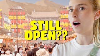 I visited a Chinese food market in a desert DURING A SANDSTORM Never again [upl. by Lednic]