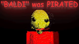 Baldi was PIRATED Baldis Basics V143 Mod [upl. by Atinaj]