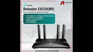 Roteador TPLink Archer EX220BR AX1800 [upl. by Neenaj383]