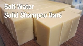 Making Solid Shampoo Bars [upl. by Hulbig]