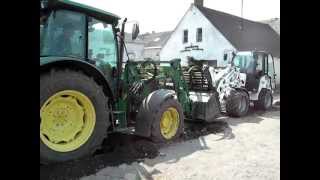 Schaffer 4350Z vs John Deere [upl. by Atiruam819]