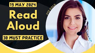 PTE Read Aloud  MAY 2024  MUST PRACTICE [upl. by Onitram216]