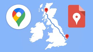 Google My Maps Tutorial For Beginners [upl. by Nidroj]