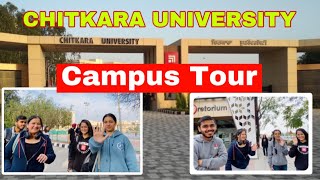 Chitkara University Campus Tour  Students Review  You Must Watch😍 [upl. by Sussna]