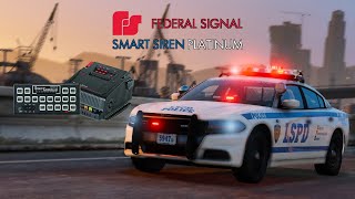 GTA 5 siren  Federal Signal Smart Siren PlatinumSSP3000AWLYLPPRTYHLHRNMAN  NormalRumbler [upl. by Luigino576]