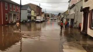 Flooding in Middletown following storm [upl. by Iam]