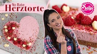 Einfache Himbeer Mousse Torte ohne Backen  Valentinstag  no Bake cake [upl. by Aneeroc754]