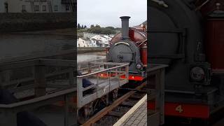 FAILED Palmerston comes into Porthmadog railway train steamengine [upl. by Oetsira]