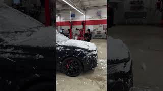 Audi RSQ8 vom Schnee befreien audi rsq8 schnee [upl. by Avictor]