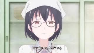 asobi asobase Episode 10 funny moment Katsumi cant stop thinking about [upl. by Aihsi]