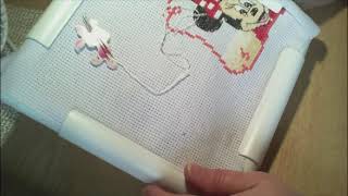 Starting Donald and Daisy Duck Hachette Disney Cross Stitch [upl. by Iasi604]