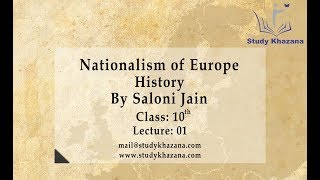 Nationalism in Europe Class 10  Social Science  History  Video Lecture [upl. by Tades]