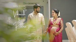 BEST BABY SHOWER EVER   VIKNESH amp REKHA  CINEMATIC FULL VIDEO [upl. by Lose901]