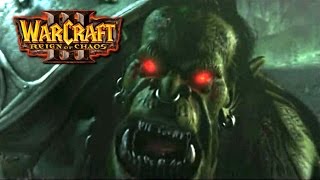 Warcraft 3 Story ► Grom Hellscream VS Mannoroth Cinematic  Orc Campaign [upl. by Vish826]