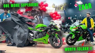 Apni Kawasaki ZX6R🔥Ki Delivery Le li  Worth 13Lakh❤️🚀 [upl. by Ahsikyw469]