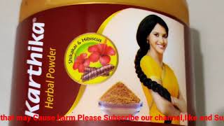 Karthiga herbal powder for hairfall hair strength and growth uses and sideeffects  Medicine Health [upl. by Hemminger231]