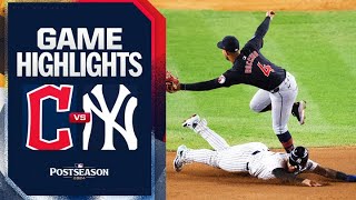 Guardians vs Yankees ALCS Game 1 Highlights 101424  MLB Highlights [upl. by Dominy]