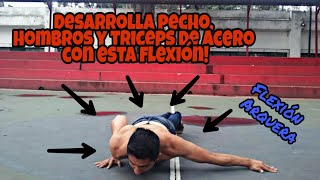 ¡TUTORIAL Flexiones ARQUERAS  ¿Cómo hacer Flexiones ARQUERAS [upl. by Hareehat]