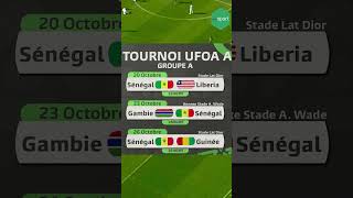 Programme tournoi UFOAA U17 [upl. by Accalia]