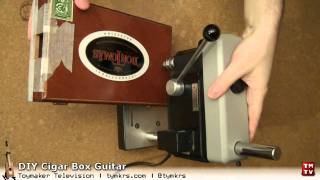 DIY Cigar Box Guitar Part 3  The Sound Hole Gang [upl. by Llenrac]