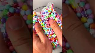 Making Candy Salad Slime ASMR 🍭🍫🍬 [upl. by Ahtnicaj885]