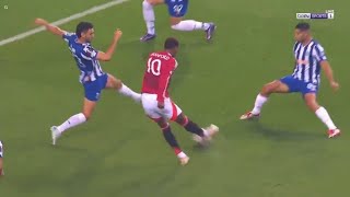 Marcus Rashford STUNNING GOAL vs Porto  Eriksen assist  Man United vs Porto  Uefa Europa League [upl. by Yrahcaz]