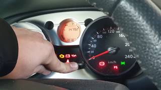 Nissan Qashqai 2007 service resetсброс ТО Autokodaee [upl. by Suciram]