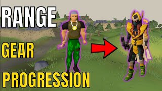 The Ultimate Range Gear Progression OSRS 2024 [upl. by Aicatsan]