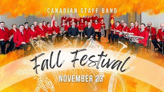 Canadian Staff Band Fall Festival 2024 [upl. by Heti]