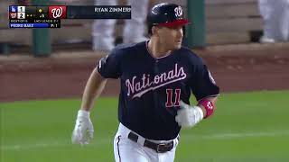 Ryan Zimmerman 3 Run shot NLDS Game 4 7102019 [upl. by Nortna]