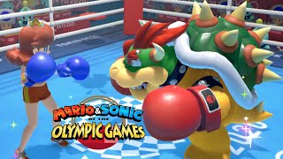 Mario amp Sonic At The Olympic Games Tokyo 2020 Boxing Daisy amp Waluigi Gameplay [upl. by Karalee]