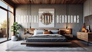 IndustrialStyle Bedroom Design Ideas [upl. by Francoise]