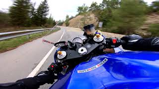 The Pure Sound Of Yamaha R6 With Quickshifter [upl. by Millwater]