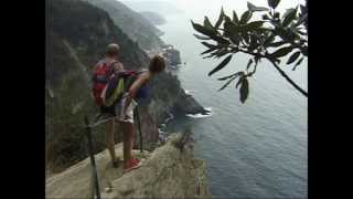 Cinque Terre hike from Monterosso to Vernazza Italy [upl. by Nnyrb]