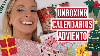 Unboxing de Calendarios de adviento molones o no [upl. by Albertine]