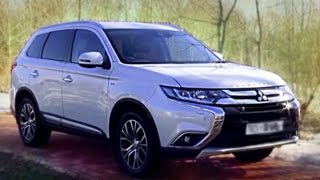 Тестдрайв Mitsubishi Outlander GT 2017  Митсубиси Аутлендер  Обзор Нового Кроссовера на Русском [upl. by Camfort]