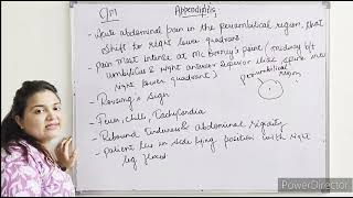 appendicitis causes clinical manifestations diagnosis management explanation in hindi [upl. by Gherardi54]