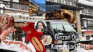 Ginzan Onsen Japan Vlog  Kansyokan Hotel  Yamagata [upl. by Brynne560]