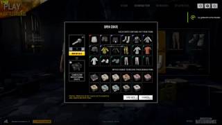 PUBG  Gamescom Invitational Crate Tracksuit pants Yellow [upl. by Illoh171]