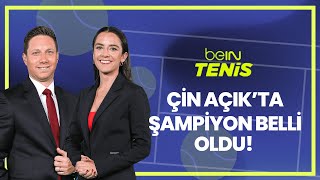 WTA Çin’de Şampiyon Coco Gauff  Berceste Şeber amp Ulaş Çan  beIN Tenis [upl. by Neelloj374]